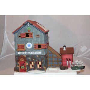 Dept 56 New England Village - Blue Star Ice House